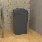 23 Gallon Gray Slim Jim Trash Can - Image 4