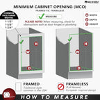 Rev-A-Shelf Trim-to-Fit Silverware Drawer Organizer - Image 3