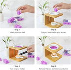 SCENTORINI Lavender Wax Melts Wax Cubes, Lavender Candle Wax Melts Strong Scent - Image 6