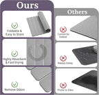Large Stone Dish Drying Mats for Kitchen Counter – Foldable Quick Dry Stone Mat - Image 7