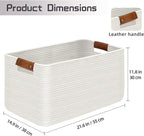 Large Collapsible Laundry Basket, Clothes Hamper - Image 2