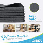 AIDEA Microfiber Cleaning Cloth 100PK, Soft Microfiber Towels - Image 2