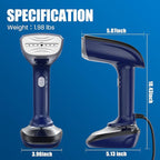 Powerful Handheld Fabric Steamer - 1800W - Image 9