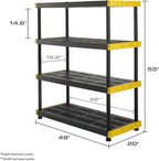 CX Black & Yellow®, Shelving Unit and Heavy Duty Storage Containers, Extremely - Image 10