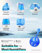 Leemone Humidifier Cleaner 6 Pack, Demineralization Cleaning Ball, Works in All - Image 3