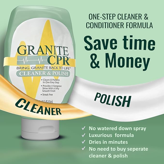 Granite CPR Cleaner & Polish Can Be Used Daily On Granite, Quartz & Corian. - Image 7