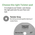 Diversey DD800430 TASKI Twister Intellipad Diamond Coated Floor Machine - Image 3