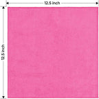HOMEXCEL Pink Microfiber Cleaning Cloth 12 Pack, 12.5 x 12.5 inch Microfiber - Image 7