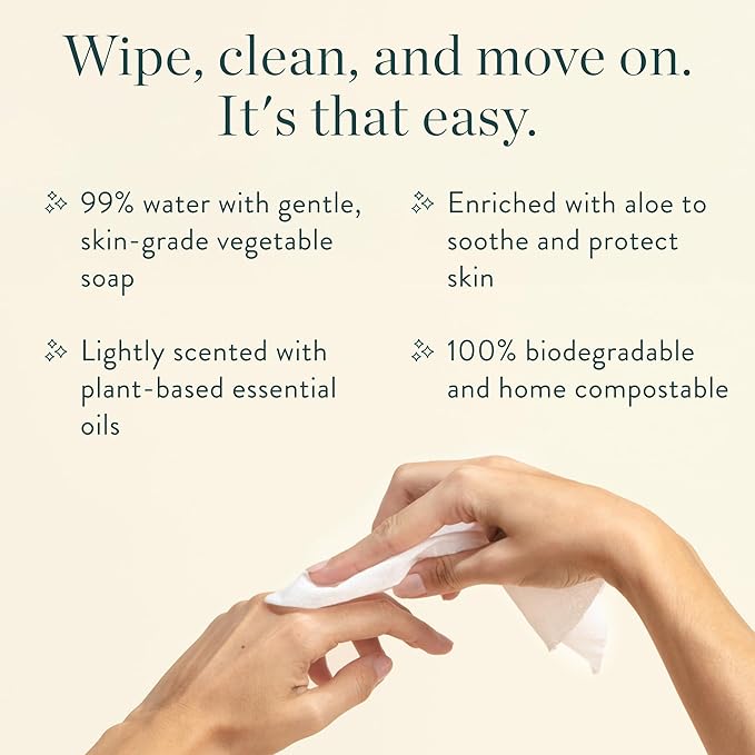 Biom Biodegradable All-Purpose Mini Wipes 8-Pack Refill - Image 4