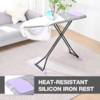 APEXCHASER Ironing Board with Iron Rest, Compact and Space Saver Iron Board - Image 3