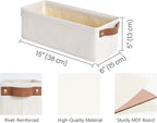 StorageWorks Narrow Storage Bins, Small Basket - Image 2
