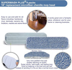 Replacement Microfiber Floor Cleaning Pads - Image 4