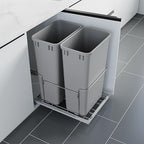 Dowell B18 Aluminum Base Wastebasket Pullout - Image 5