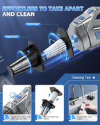 BQYPOWER Handheld Vacuum Cordless, 16000PA Strong Suction Hand Held Vacuum Dust - Image 6