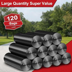 Black Trash Bags 20-25 Gallon 120 Count - Image 6