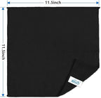 HOMEXCEL Black Microfiber Cleaning Cloth, 8 Pack Cleaning Towels - Image 7