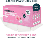 Lunderg Rose Scented Super Absorbent Commode Pads - Image 4