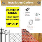 Personalized Aluminum Metal Signs - Image 5
