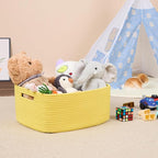 Large Storage Baskets for Shelves, Closet Organizers Bins for Clothes Blanket - Image 5