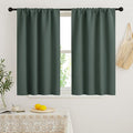 RYB HOME Dorm Curtains Room Darkening, 45 inch Length Privacy Window Treatment by RYBHOME
