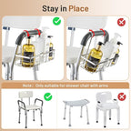 DELLAN Hanging Shower Caddy, Shower Rack - Image 3