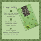 14 Packs Eucalyptus Peppermint Scented Sachets Bag fit Drawers and Closets Long - Image 2