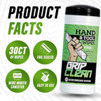 Grip Clean Heavy Duty Hand & Tool Cleaning Wipes – Waterless Hand Cleaner - Image 6