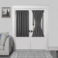 DWCN French Door Curtains – Rod Pocket Thermal Blackout Curtain by DWCN