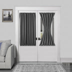 DWCN French Door Curtains – Rod Pocket Thermal Blackout Curtain by DWCN