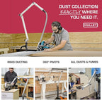 Mullet ThirdHand Dust Collection Boom Arm - Image 2