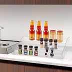 PMMASTO Widen Tiered Spice Rack, Seasoning Organizer, Kitchen Organization and - Image 3