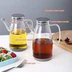 Large Glass Oil Dispenser Bottle - Image 4