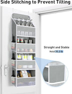 Yecaye 1 Pack Over the Door Organizer, 35.2lbs Load Toy Stuffed Animal Storage - Image 2