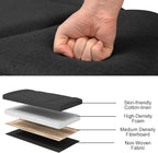 Folding Storage Ottoman Bench, 30 Inches Storage Chest, End of Bed Bench - Image 4