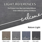 Welcome Mat Indoor, Ultra Thin Door Mat, 1/10 in Thin Door Mats - Image 7