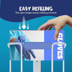 Disposable Glove and Facial Tissue Wire Rack, Wall Mount Design - Image 3