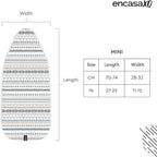 Encasa XO Ironing Board Cover and Pad 28"x12" - Image 2