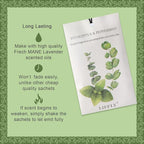 14 Packs Eucalyptus Peppermint Scented Sachets fit Drawers and Closets - Image 2