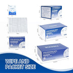 100-Pack Stain Remover Wipes, Portable Clothing Stain Remover Wipes, Instant - Image 3