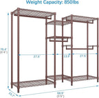 VIPEK Classic V6 Wire Garment Rack Heavy Duty Clothes Rack - Image 4