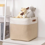 DULLEMELO Cube Storage Bin 13x13, Collapsible Fabric Storage Cube - Image 7