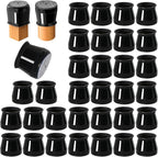 32 Pcs Chair Leg Protectors for Hardwood Floors, Silicone Felt Furniture Leg by OASMU