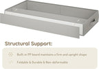 Vailando Under Bed Storage Containers, Underbed Storage Bins, 6 Inches Tall - Image 4