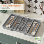 Lifewit Silverware Drawer Organizer and Utensil Organizer Set, Expandable - Image 7