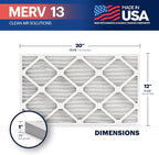 BNX TruFilter 12x20x1 Air Filter MERV 13 - Image 2