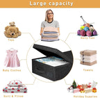 punemi Under Bed Storage Containers, Large Sturdy Under Bed Clothes Drawer - Image 3