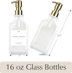 Emerson Essentials Soap Dispenser, Dish Soap Dispenser, Soap Bottle Set - Image 2
