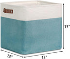 DULLEMELO Cube Basket for Storage, Collapsible Fabric Cube for Organizing - Image 2