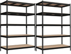 SONGMICS 5-Tier Storage Shelves, Load 2310 lb, Boltless Assembly, Adjustable by SONGMICSbySONGMICSHOME