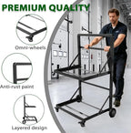 Recycling Cart, 2-Tier Recycle Bin Cart - Image 4